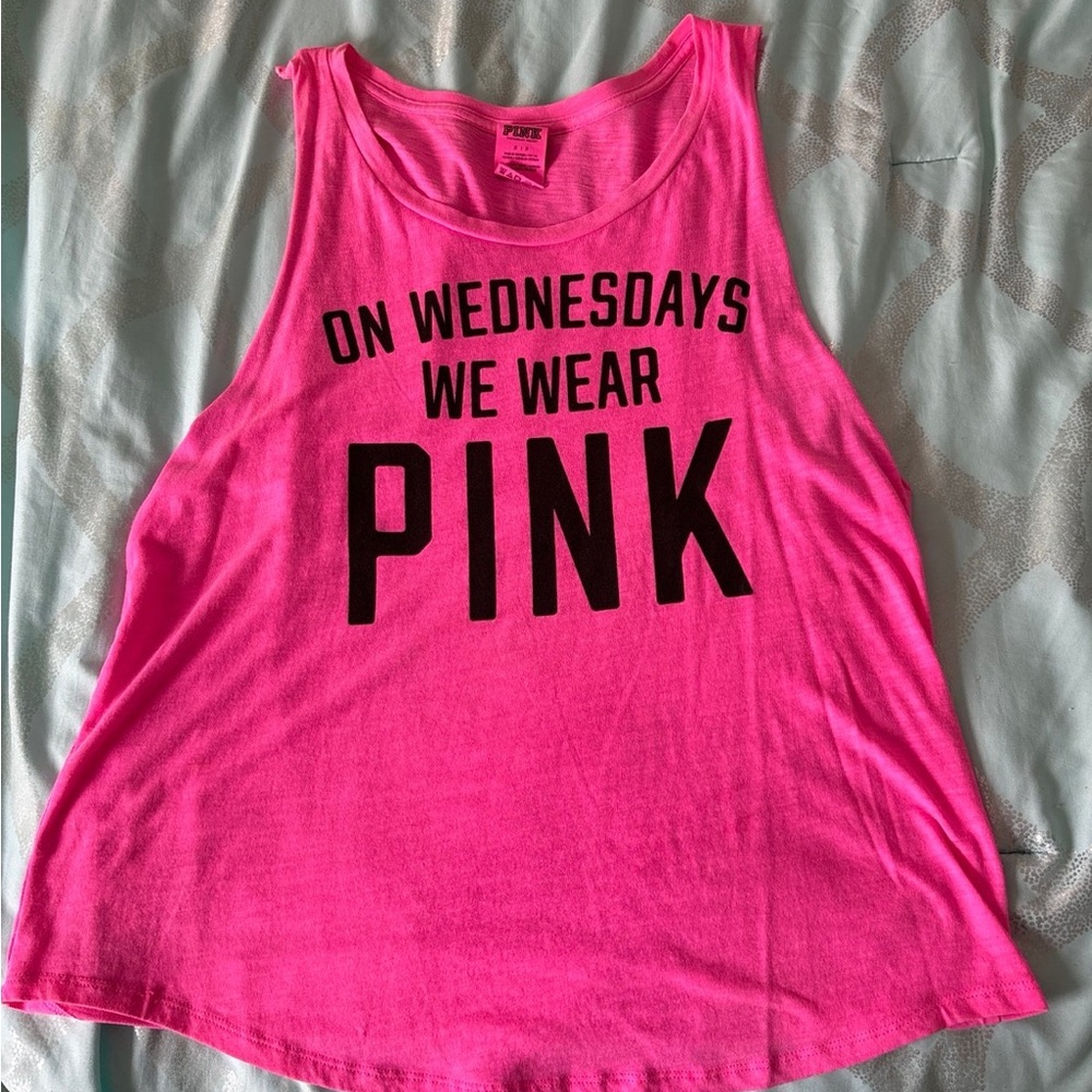 Victoria’s Secret pink tank top
